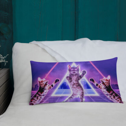 Lasercats Premium Pillow - Image 6