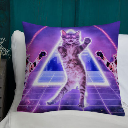 Lasercats Premium Pillow - Image 3