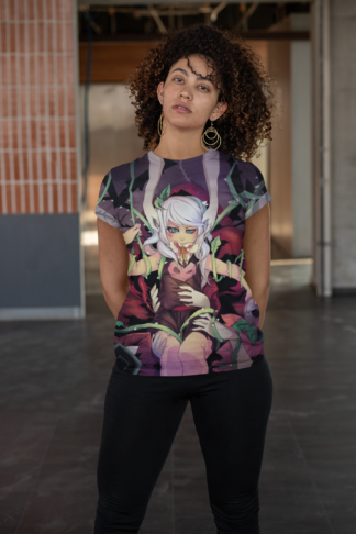 Thorns Anime Girl All Over Print T-shirt